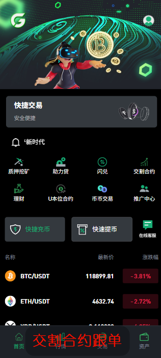 若ruoyi框架 交割合约交易所跟单码级别分红奖励|开源-BNB源码